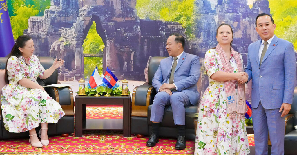 កម្ពុជា និងសាធារណរដ្ឋឆែក សហការរួមគ្នានឹងជំរុញការផ្សព្វផ្សាយសក្តានុពលទេសចរណ៍ រវាងប្រទេសទំាងពីរឱ្យកាន់តែសកម្ម