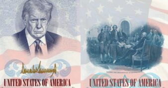 លោក ដូណាល់ ត្រាំ​ នឹងដាក់រូបលោកនៅលើលិខិតឆ្លងដែនអាមេរិកមួយចំនួន