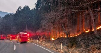 ជប៉ុនជម្លៀសពលរដ្ឋជាង ១,០០០នាក់ជាបន្ទាន់ ដោយសារបញ្ហាភ្លើងឆេះព្រៃ