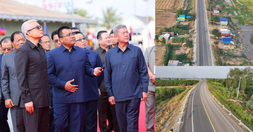 កំណាត់ផ្លូវជាតិលេខ២៣ ប្រវែង ១៩,៨៣ គីឡូម៉ែត្រ ពីគល់ស្ពានកោះធំ ដល់ស្រុកលើកដែក ខេត្តកណ្តាល ត្រូវបានសម្ពោធបើកឱ្យប្រើប្រាស់ជាផ្លូវការ