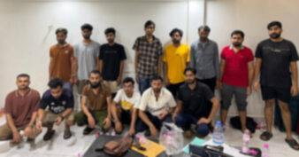 ឃាត់ខ្លួនជនជាតិបរទេសចំនួន ១៤នាក់ ក្នុងបុរីកំបូលស៊ីធី ពាក់ព័ន្ធការស្នាក់នៅខុសច្បាប់ និងសង្ស័យបង្កប់បទល្មើស Online Scam