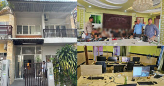 អាជ្ញាធរខេត្តព្រះសីហនុ បង្ក្រាបទីតាំង Online Scams ៣កន្លែង និងឃាត់ខ្លួនជនបរទេស ៤៥នាក់