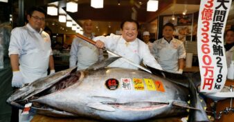 ត្រីធូណាមួយក្បាលត្រូវបានលក់ក្នុងតម្លៃរហូតដល់ជាង ៣,២លានដុល្លារ