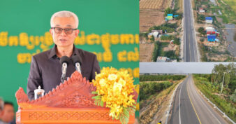 កំណាត់ផ្លូវជាតិលេខ២៣ ប្រវែង ១៩,៨៣ គីឡូម៉ែត្រ ពីគល់ស្ពានកោះធំ ដល់ស្រុកលើកដែក ខេត្តកណ្តាល ត្រូវបានសម្ពោធបើកឱ្យប្រើប្រាស់ជាផ្លូវការ