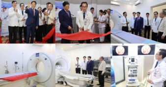 មន្ទីរពេទ្យព្រះអង្គឌួង ដាក់ឱ្យប្រើប្រាស់ជាផ្លូវការម៉ាស៊ីនវះកាត់បាត លលាដ៍ខួរក្បាល សម្រាប់ព្យាបាលអ្នកជំងឺធ្ងន់ធ្ងរ