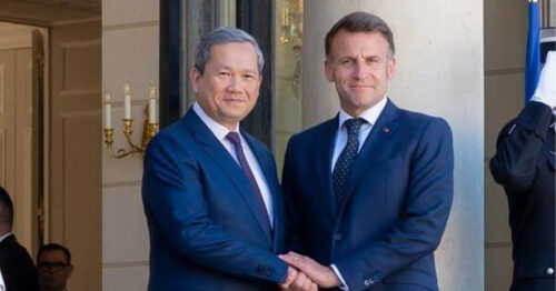 កម្ពុជា និងបារាំង ត្រៀមដំឡើងកម្រិតទំនាក់ទំនងទៅជា “ភាពជាដៃគូយុទ្ធសាស្ត្រ” ខណៈសម្ដេចធិបតី រង់ចាំស្វាគមន៍ដំណើរទស្សនកិច្ចរបស់លោក អេម៉ានូអែល ម៉ាក្រុង