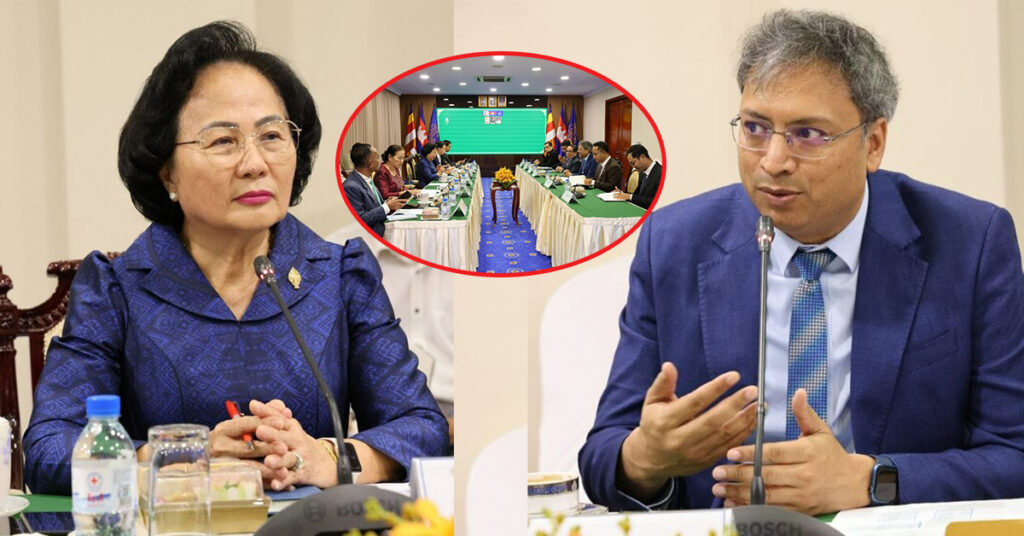 រដ្ឋសភាកម្ពុជា សហការជាមួយអ្នកជំនាញវេជ្ជសាស្ត្រឥណ្ឌា ជំរុញការទប់ស្កាត់ជំងឺមិនឆ្លងឱ្យកាន់តែមានប្រសិទ្ធភាព