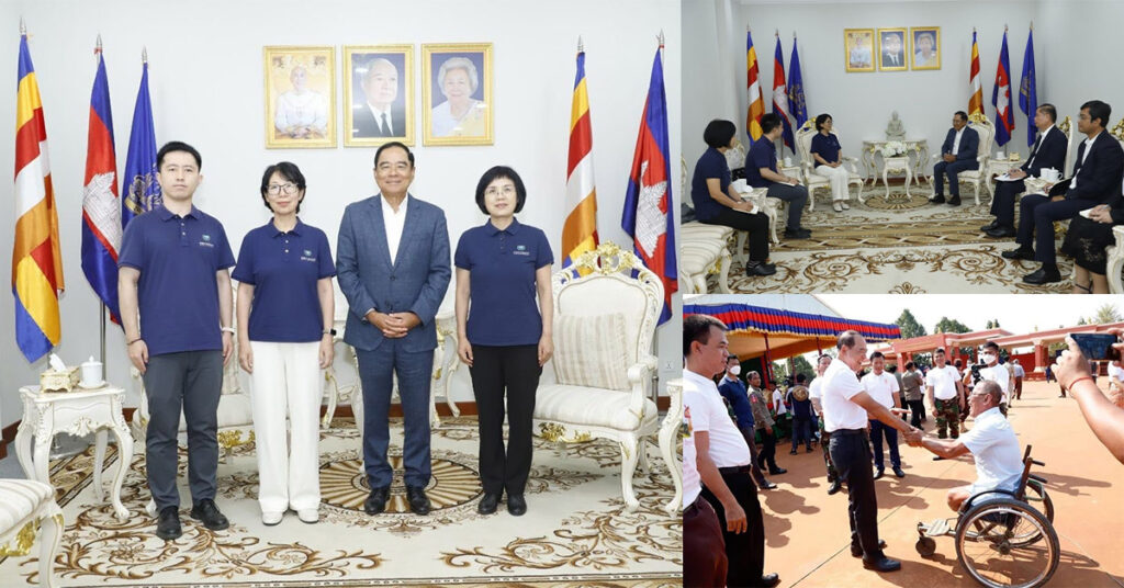 អាជ្ញាធរមីន ស្នើមូលនិធិចិនសម្រាប់សន្តិភាព ជួយគាំទ្រដល់ជនមានពិការភាពនៅកម្ពុជា