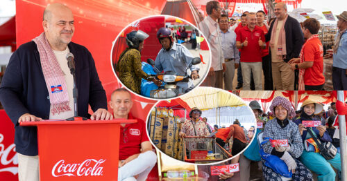 កូកា-កូឡា ជួយឱ្យគ្រួសារជួបការលំបាកជាង ២០០០គ្រួសារ អាច «ដើរផ្សារមិនអស់លុយ» ក្នុងឱកាសបុណ្យចូលឆ្នាំខ្មែរ ឆ្នាំ២០២៦