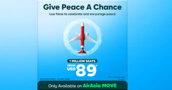 AirAsia advocates peace and connection with  ‘Give Peace a Chance’ campaign