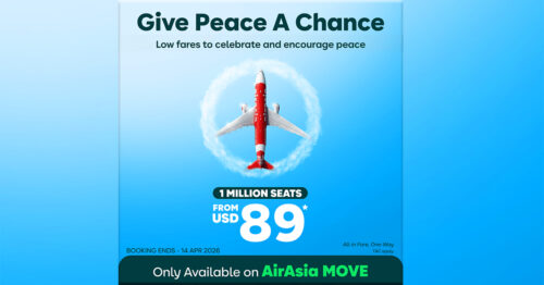 AirAsia advocates peace and connection with  ‘Give Peace a Chance’ campaign