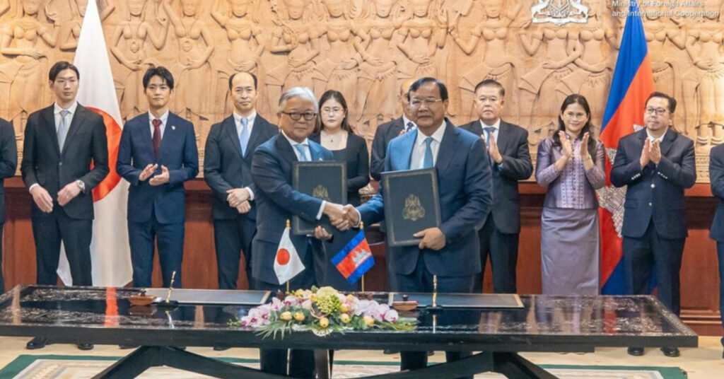 កម្ពុជា-ជប៉ុន ចុះហត្ថលេខាលើកិច្ចព្រមព្រៀងហិរញ្ញប្បទានឥតសំណងប្រមាណ ៨ លានដុល្លារ ដើម្បីបង្កើតវិទ្យាស្ថានគរុកោសល្យនៅខេត្តកំពង់ចាម