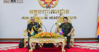 កម្ពុជា-ឥណ្ឌា បង្កើនកិច្ចសហប្រតិបត្តិការយោធា! ឥណ្ឌាត្រៀមជួយពង្រឹងសមត្ថភាពកងទ័ពកម្ពុជា និងគាំទ្របច្ចេកវិទ្យាការពារជាតិ