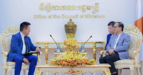ក្រុមហ៊ុនផលិតថ្នាំកសិកម្មចិន មានបំណងវិនិយោគបង្កើតរោងចក្រផលិតថ្នាំកសិកម្ម ក្នុងខេត្តកំពង់ធំ